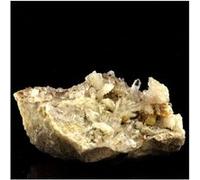 QUARTZ + ALBITE + CALCITE - Pierre Naturelle en Provenance de France, Plan-du-Lac, Oisans Cristal de guérison et d'énergie positive 545.40 ct - Certificat d'Authenticité Inclus 70 x 53 x 33 mm G