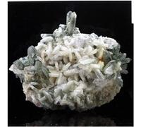 QUARTZ + ALBITE en provenance de FRANCE, Massif des Grandes Rousses, Isère, Auvergne-Rhône-Alpes - Pierre Naturelle Cristalline avec Certificat d'Authenticité 1074.5 ct - 91 x 75 x 47 mm