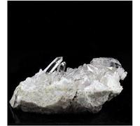 QUARTZ + ALBITE - Pierre Naturelle en Provenance de France, Plan-du-Lac, Oisans Cristal de Quartz et Albite, Collection Minérale 231.90 ct - Certificat d'Authenticité Inclus 56 x 41 x 21 mm G