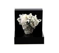 QUARTZ + ALBITE - Pierre Naturelle en Provenance de France, Plan du Lac, Oisans, Savoie, Auvergne-Rhône-Alpes - Cristal de Guérison et d'Équilibre Énergétique 501.7 ct - Certificat d'Authenticité Incl
