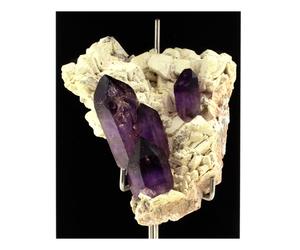 Quartz Améthyste. 1332.0 Ct. Goboboseb Mts, Brandberg, Namibie.