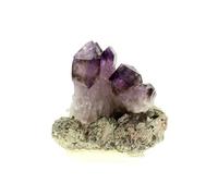 QUARTZ AMETHYSTE + ORTHOSE EN PROVENANCE DE NAMIBIE, Goboboseb Mts, Brandberg Area, Dâures - Pierre Naturelle Multicolore, Propriétés de Guérison et