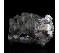 Quartz améthyste (quartz filamentaire) + chlorite 188,40 carats