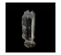 Quartz Biterminé. 14.46 Ct. La Gardette Mine, Bourg D'oisans, Isère, France.