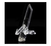 Quartz Biterminé. 25.0 Ct. La Gardette Mine, Bourg D'oisans, Isère, France.