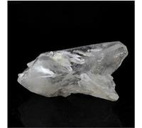 QUARTZ BITERMINÉ + BARYTE - Pierre Naturelle en Provenance de France, Bourg d'Oisans, Isère 56.75 ct - Certificat d'Authenticité Inclus 37 x 19 x 17 mm