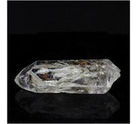 QUARTZ BITERMINÉ + BARYTE - Pierre Naturelle en Provenance de France, Bourg d'Oisans, Isère Cristal Rare et Authentique 59.25 ct - Certificat d'Authenticité Inclus 45 x 14 x 13 mm G