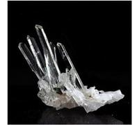 QUARTZ BITERMINÉ + CHALCOPYRITE - Pierre Naturelle en Provenance de France, Bourg d'Oisans - Cristaux de Quartz et Chalcopyrite, Collection Minérale 104.0 ct - Certificat d'Authenticité Inclus 50 x 50