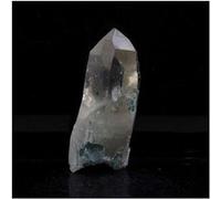 QUARTZ BITERMINÉ FUMÉ + CHLORITE - Pierre Naturelle en Provenance de France, Les Deux Alpes, Isère - Cristal de guérison et de protection 120.0 ct - Certificat d'Authenticité Inclus 50 x 20 x 18 mm G