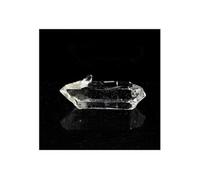 QUARTZ BITERMINÉ - Pierre Naturelle en Provenance de France, La Gardette Mine, Bourg d'Oisans, Isère 15.65 ct - Certificat d'Authenticité Inclus 26 x 11 x 7 mm G
