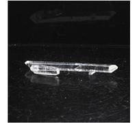 QUARTZ BITERMINÉ - Pierre Naturelle en Provenance de France, La Gardette Mine, Bourg d'Oisans, Isère 2.90 ct - Certificat d'Authenticité Inclus 27 x 6 x 4 mm G