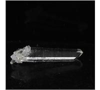 QUARTZ BITERMINÉ - Pierre Naturelle en Provenance de France, La Gardette Mine, Bourg d'Oisans, Isère 5.0 ct - Certificat d'Authenticité Inclus 27 x 5 x 4 mm G