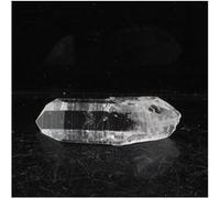 QUARTZ BITERMINÉ - Pierre Naturelle en Provenance de France, La Gardette Mine, Bourg d'Oisans, Isère 5.15 ct - Certificat d'Authenticité Inclus 22 x 7 x 5 mm. Pierre rare et authentique, idéale pour c
