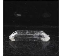QUARTZ BITERMINÉ - Pierre Naturelle en Provenance de France, La Gardette Mine, Bourg d'Oisans, Isère 8.0 ct - Certificat d'Authenticité Inclus 24 x 8 x 6 mm G