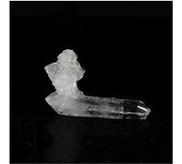 QUARTZ BITERMINÉ - Pierre Naturelle en Provenance de France, La Gardette Mine, Bourg d'Oisans, Isère 8.75 ct - Certificat d'Authenticité Inclus 26 x 15 x 6 mm. Pierre rare et authentique, idéale pour