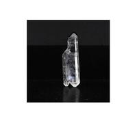 QUARTZ BITERMINÉ - Pierre Naturelle en Provenance de France, La Gardette Mine, Bourg d'Oisans, Isère 9.75 ct - Certificat d'Authenticité Inclus 29 x 9 x 5 mm