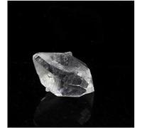 QUARTZ BITERMINÉ - Pierre Naturelle en Provenance de La Gardette Mine, Bourg d'Oisans, France - Cristal de Quartz Naturel, Collection Minéralogie 11.55 ct - Certificat d'Authenticité Inclus 20 x 12 x