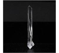 QUARTZ BITERMINÉ - Pierre Naturelle en Provenance de La Gardette Mine, Bourg d'Oisans, France - Cristal Rare et Authentique 5.45 ct - Certificat d'Authenticité Inclus 39 x 7 x 5 mm G