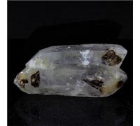 Quartz biterminé + sidérite 69,50 carats