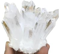 Quartz blanc naturel minéral 100g gros pierre décorative pour la méditation, la thérapie énergétique et la collection de minéraux