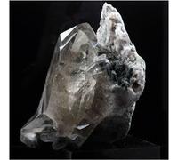 QUARTZ + CHLORITE - Pierre Naturelle en Provenance de France, La Meige, Oisans - Cristal Vert Naturellement Inclus, Puissant Purificateur - 1108.5 ct - Certificat d'Authenticité Inclus 81 x 63 x 58 mm