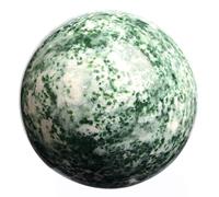 Quartz Crystal Spheres Red Green Treasure Minerals Stones Room Decorate (80mm)