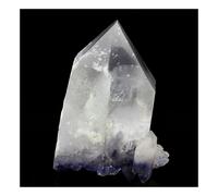 Quartz + Dumortierite. 750.0 Ct. Vaca Morta Quarry, Bahia, Brésil.