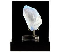 QUARTZ + DUMORTIERITE - Pierre Naturelle du Brésil, Boquira, Bahia - Cristal de guérison et de purification - 160.0 ct - Certificat d'Authenticité Inclus 46 x 27 x 20 mm G