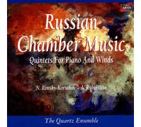 Quartz Ensemble, the - Rimski-Korsakov & Rubinstein : Quintette Pour Piano Et Vents