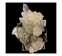 Quartz + Epidote. 720.0 Ct. Saint-Véran, Hautes-Alpes, France.