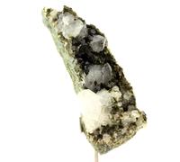 Quartz + Epidote. 772.0 Ct. Saint-Véran, Hautes-Alpes, France.