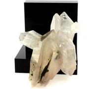 QUARTZ + EPIDOTE - Pierre Naturelle en Provenance du Brésil, Caetité - Cristal de Guérison et de Croissance Spirituelle 1090.1 ct - Certificat d'Authenticité Inclus 110 x 95 x 35 mm G