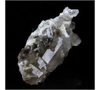 QUARTZ FANTÔME A CHLORITE BRUNE - Pierre Naturelle en Provenance de France, Plan du Lac, Oisans - Cristal Rare et Authentique 467.0 ct - Certificat