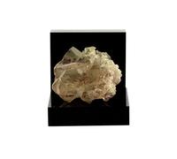QUARTZ FUME A AME (FADEN QUARTZ) - Pierre Naturelle de France, Chamonix - Rare cristal de quartz fumé avec certificat d'authenticité 121.7 ct - 38 x