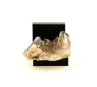 QUARTZ FUME + ADAULAIRE - Pierre Naturelle en Provenance de France, L'Alpe d'Huez - Cristal de guérison et de protection 249.10 ct - Certificat