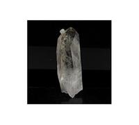 QUARTZ FUME BITERMINE - Pierre Naturelle en Provenance de France, Lac Blanc, Alpes d'Huez 137.0 ct - Certificat d'Authenticité Inclus 60 x 18 x 19 mm