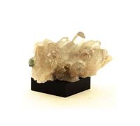 QUARTZ FUMÉ + CHLORITE - Pierre Naturelle en Provenance de Les Deux Alpes, Isère, France - Cristal de guérison et protection 345.0 ct - Certificat d'Authenticité Inclus 64 x 48 x 35 mm