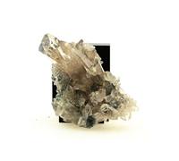 QUARTZ FUMÉ + CHLORITE - Pierre Naturelle en Provenance de Les Deux Alpes, Isère, France - Cristal Rare et Puissant 451.15 ct - Certificat d'Authenticité Inclus 82 x 51 x 35 mm G