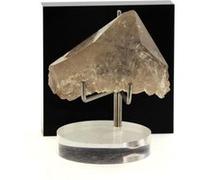 QUARTZ FUMÉ - Pierre Naturelle en Provenance de France, Chamonix, Haute-Savoie - Pierre de guérison et de protection, couleur marron fumé, 170.8 ct - Certificat d'Authenticité Inclus 44 x 29 x 31 mm M