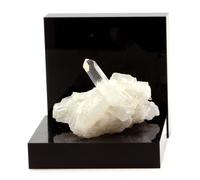 QUARTZ HYALIN - Pierre Naturelle en Provenance de France, Bourg d'Oisans - Cristal de Quartz Blanc Pur, Collection Rare 124.8 ct - Certificat d'Authenticité Inclus 43 x 40 x 32 mm Blanc G