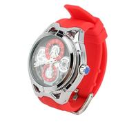 Quartz O'Clock pour Les Hommes, Hommes Analogues Regardez la Mesure du Temps Stable 3 Hands Brillants Mouvement Précis Silicone Élégant Groupe de Sport (Sangle #11)