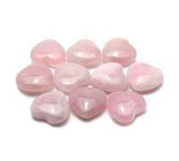 Quartz Rose Mini Cœur en cristal-2,5cm