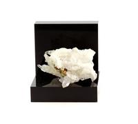 QUARTZ SCEPTRE INVERSE + PYRITE - Pierre Naturelle en Provenance de France, Allevard, Isère, Auvergne-Rhône-Alpes - Minéral Rare de la Collection de