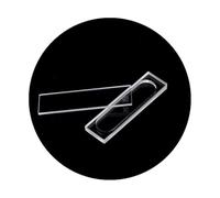 Quartz Side-Removable Cuvette Ultra-Short Path Liquid Analysis Vessel for Melted Solid Powder(45 * 12.5 * 3)