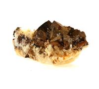 QUARTZ + SIDERITE EN PROVENANCE DE ALLEVARD, ISÈRE, FRANCE - Pierre Naturelle de Guérison et d'Énergie 1792.0 ct - Certificat d'Authenticité Inclus 130 x 40 x 55 mm G