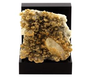 Quartz + Siderite + Chalcopyrite - ABIJOUX - Pierre de 1985.0 ct de Pasto Bueno, Áncash, Perou