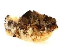 Quartz + Siderite. 1792.0 Ct. Allevard, Isère, France.