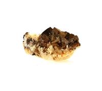 QUARTZ + SIDERITE EN PROVENANCE DE ALLEVARD, ISÈRE, FRANCE - Pierre Naturelle de Guérison et d'Énergie 1792.0 ct - Certificat d'Authenticité Inclus 130 x 40 x 55 mm G