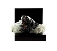 QUARTZ + SIDERITE en provenance de FRANCE, Vizille - Pierre Naturelle Rare et Authentique 916.50 ct - Certificat d'Authenticité Inclus 103 x 70 x 35 mm G
