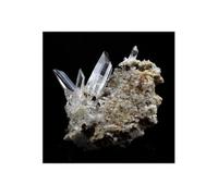 QUARTZ + SIDERITE EN PROVENANCE DE VIZILLE, ISÈRE, AUVERGNE-RHÔNE-ALPES, FRANCE - Pierre Naturelle avec Inclusions de Siderite, Cristal Rare 358.0 ct - Certificat d'Authenticité Inclus 65 x 45 x 40 mm